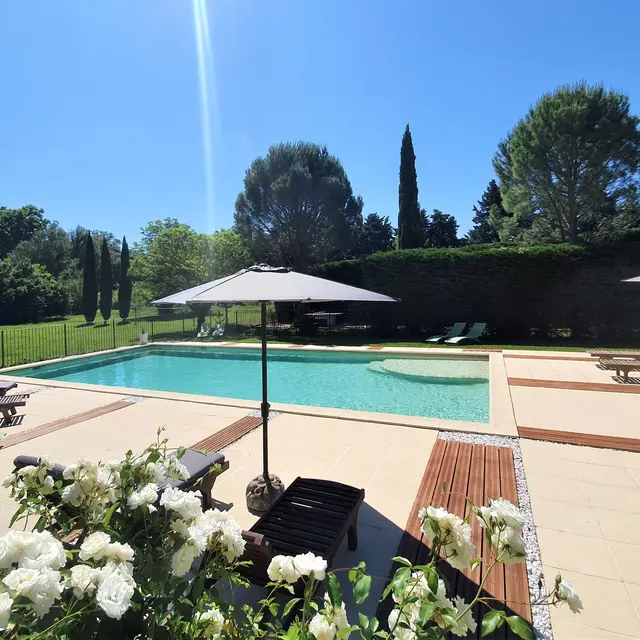 Piscine 13m*6m partagée