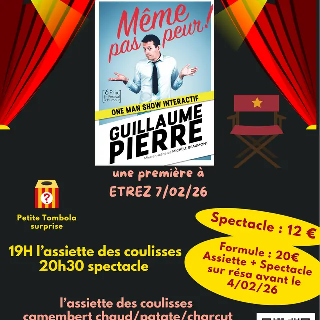 AFFICHE ONE MAN SHOW