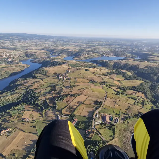 Baptême de l'air en paramoteur_Saint-Léger-sur-Roanne