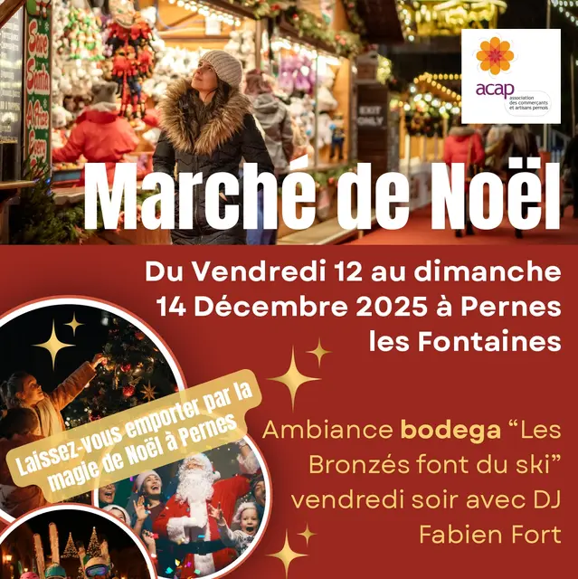 Marché de Noël de l'ACAP_Pernes-les-Fontaines