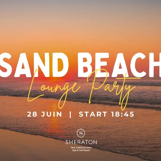 Sand Beach Lounge Party avec Ester Wamejo_Bourail