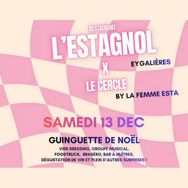 Guinguette de Noël au restaurant L'Estagnol_Eygalières_13.12.25