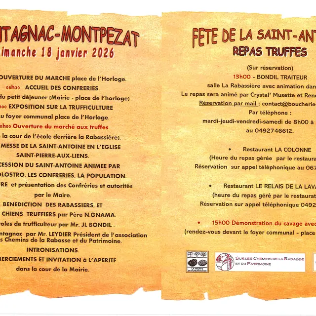 Fête de la St Antoine