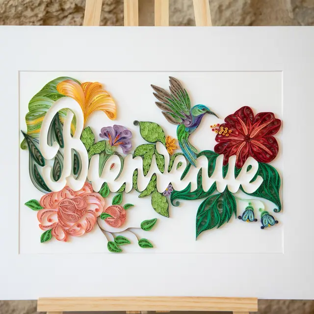 Art Quilling Bienvenue