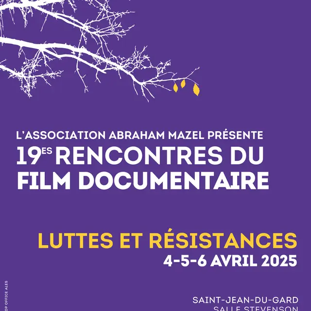 19es Rencontres du film documentaire LUTTES ET RÉSISTANCES_Saint-Jean-du-Gard