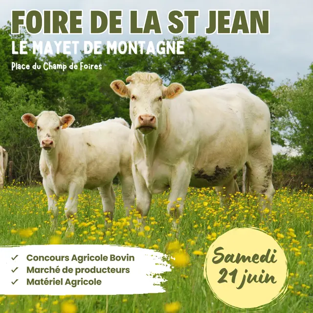 Foire de la Saint-Jean_Le Mayet-de-Montagne