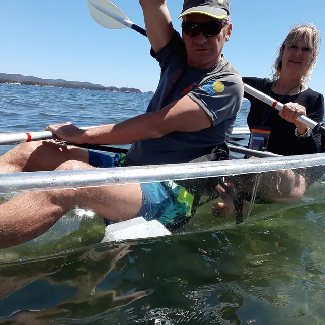 Location de kayak à fond transparent à La Londe les Maures