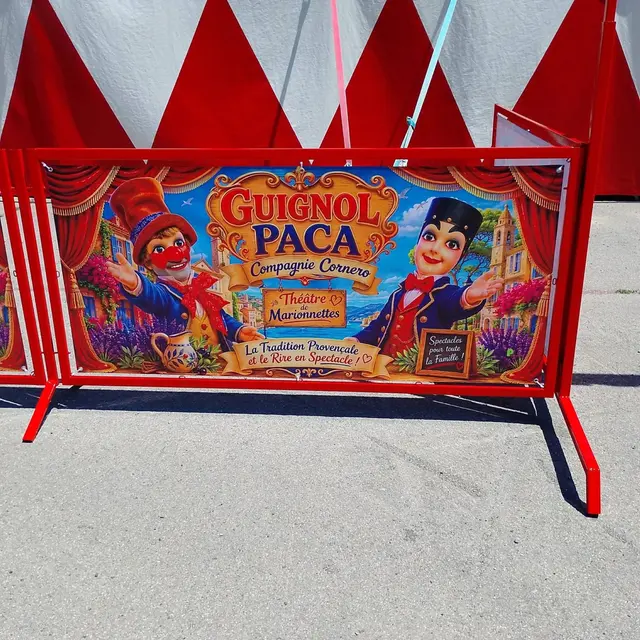 spectacle de marionnette par la cie Guignol paca_Sospel