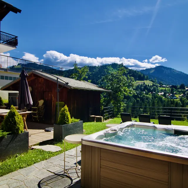 Terrasse jacuzzi