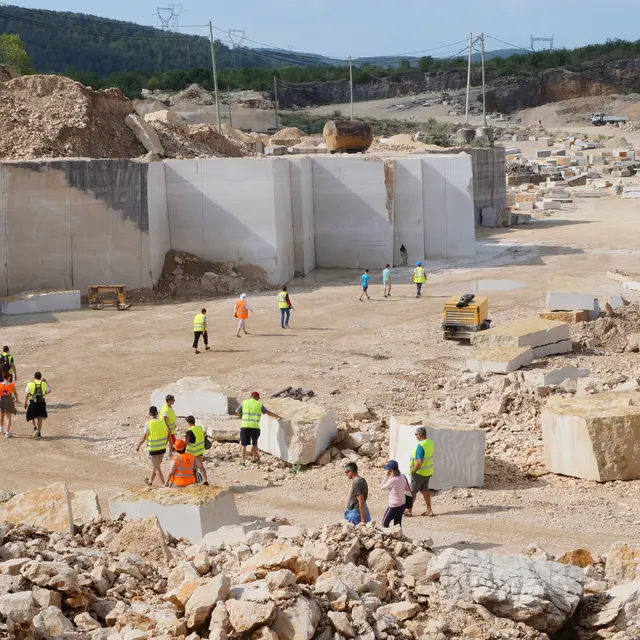 Carrière Hauteville visite