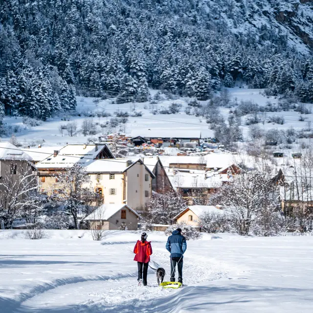 La Vachette, les Alberts et Val des Prés en raquettes_Val-des-Prés