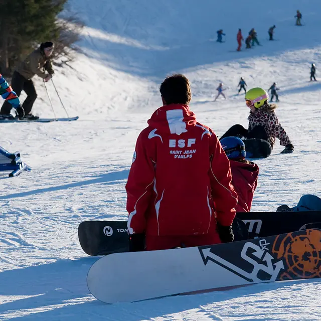 Cours de snowboard