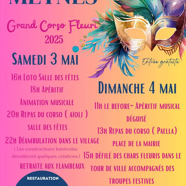 Grand Corso fleuri de Meynes