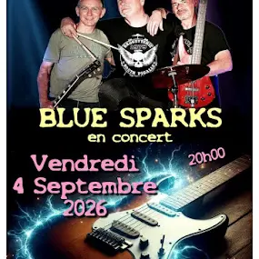 Concert Blue Sparks - Hall Blues Club_Pélussin