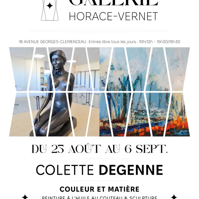 Exposition : Colette DEGENNE_La Londe-les-Maures