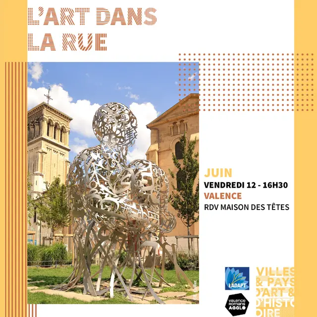 Visite guidée : L'art dans la rue_Valence