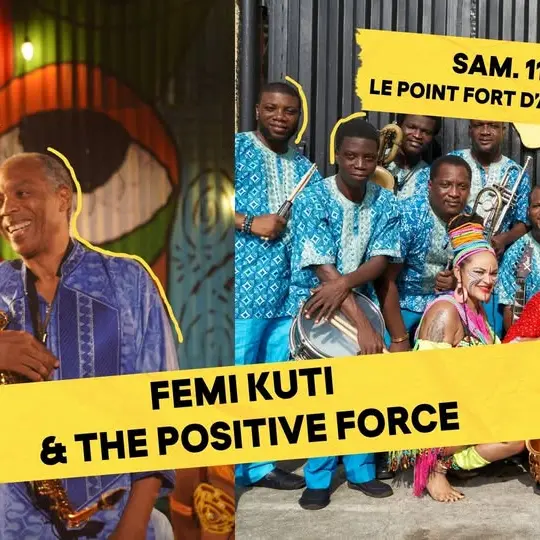 Villes des Musiques du Monde - Femi Kuti & The Positive Force + Reggae Street Band + LAB93_Aubervillirs
