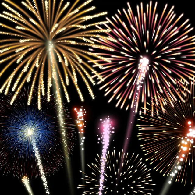 Feu d'artifice - Août_Vallauris Golfe - Juan