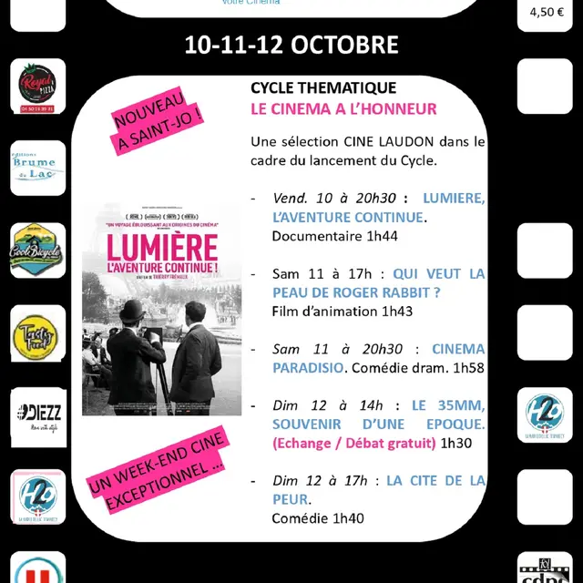 Cycle thématique : Le cinéma à l'honneur !_Saint-Jorioz