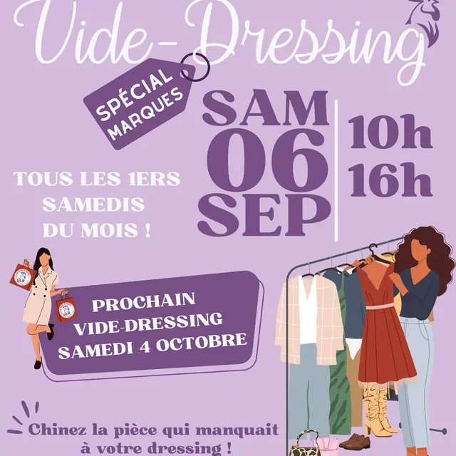 Vide-dressing 6 septembre 2025 au Village Made In France_Puget-sur-Argens