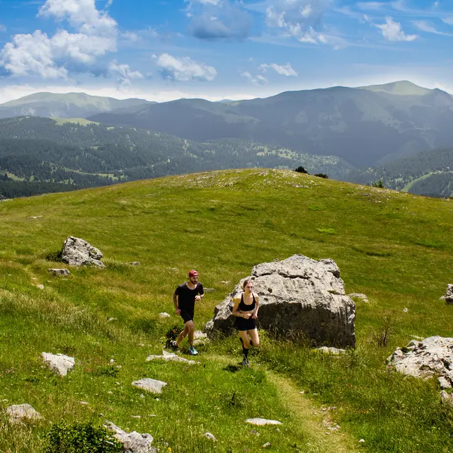 Parcours Trail - Dreccia - Bleu_Valberg