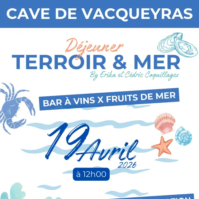 Déjeuner Terroir & Mer_Vacqueyras