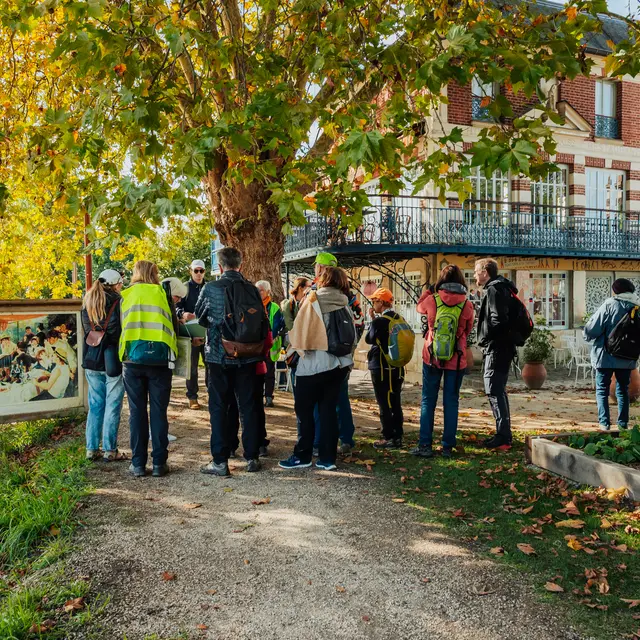 Randonnée culturelle de Chatou à Croissy-sur-Seine Sur les pas des Impressionnistes _Chatou