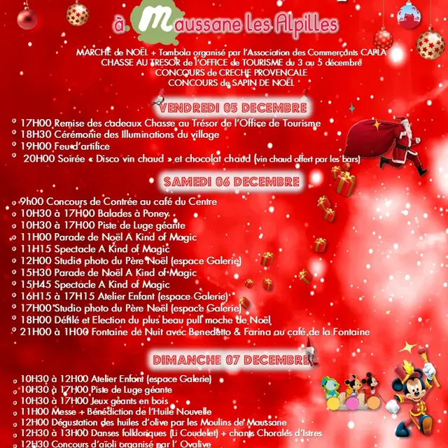 NOEL est dans la Place_Maussane-les-Alpilles