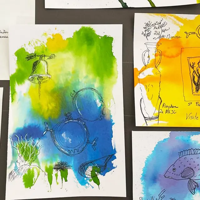 Atelier - Urban Sketching_Bormes-les-Mimosas
