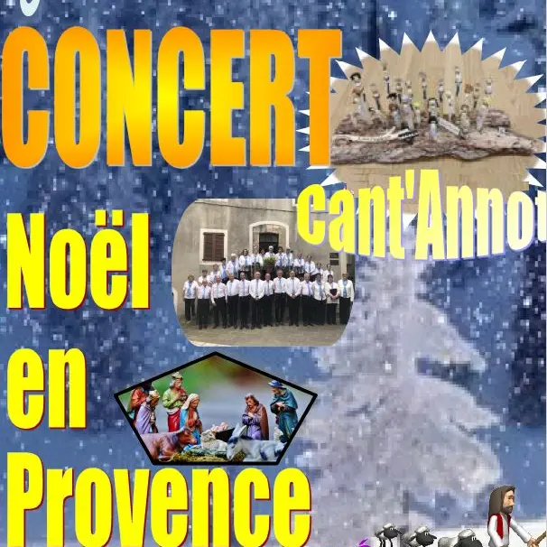Concert Chorale Cant'Annot : Noël en Provence_Annot