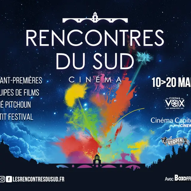 Affiche Rencontres cinématographiques du Sud_Avignon