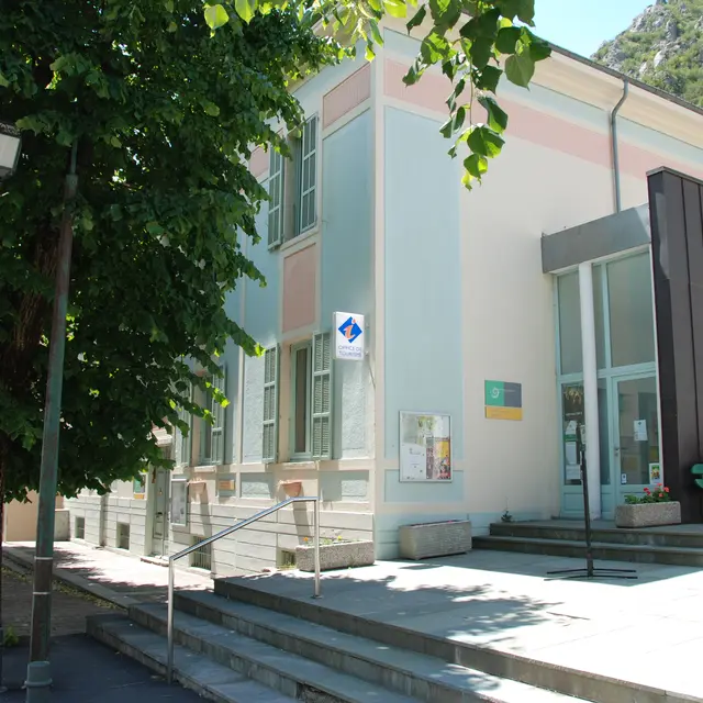 Extérieur de la Maison du Parc à Tende