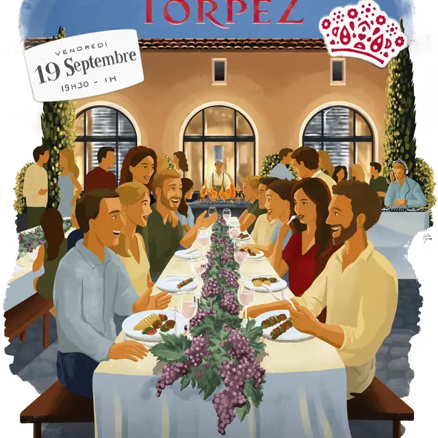La grande tablée Torpez_Saint-Tropez