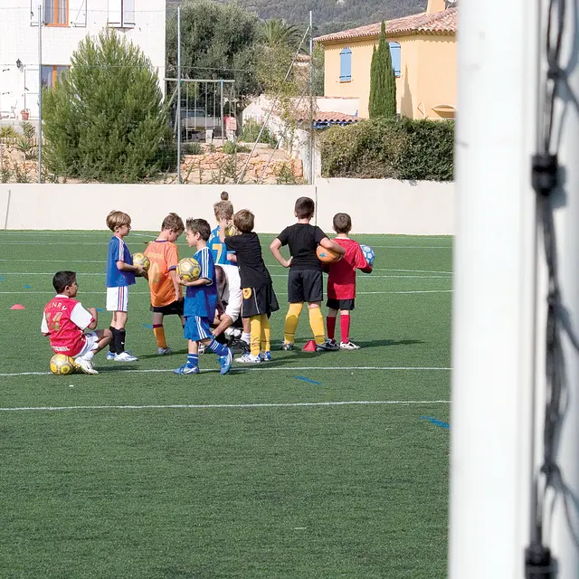 Terrain synthétique de la Guicharde