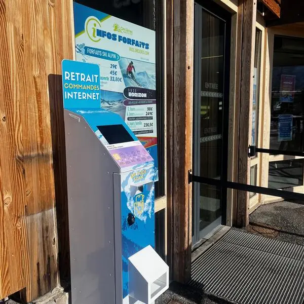 Borne de retrait Espace Ecrins