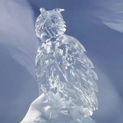 Sculpture sur glace_Les Sept Laux Prapoutel