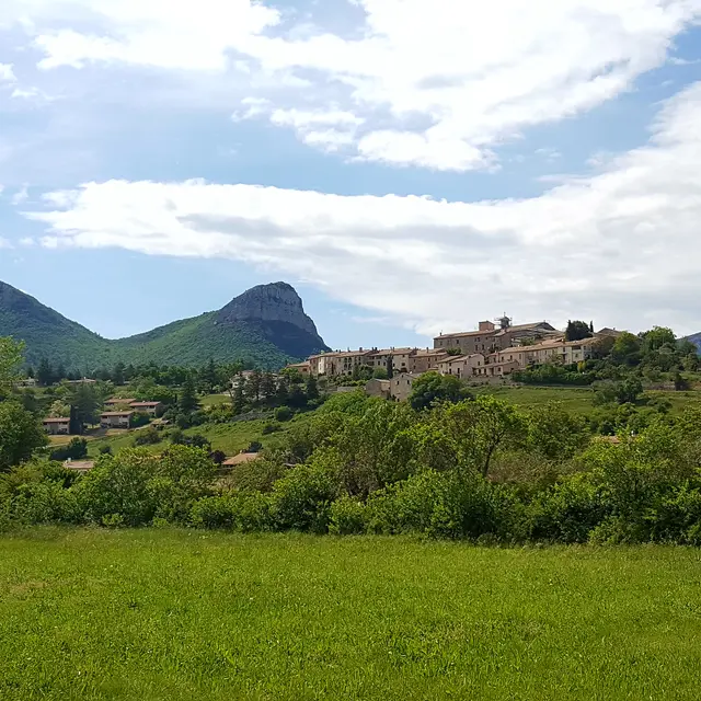 Le plateau de Saléon