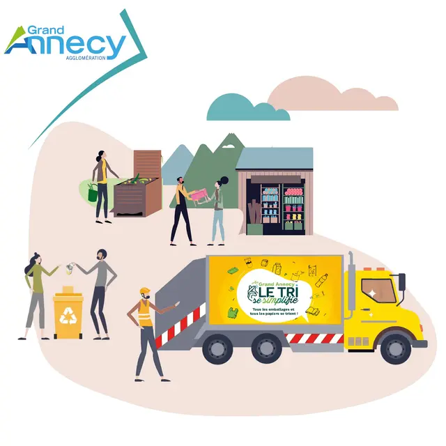 Journée portes ouvertes à la Valorisation des déchets_Annecy