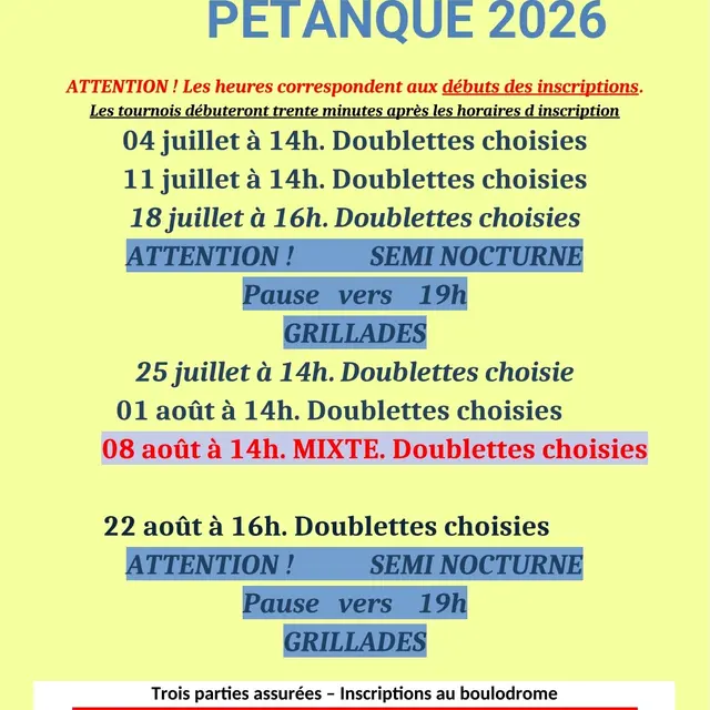 Tournois de pétanque_Baudinard-sur-Verdon