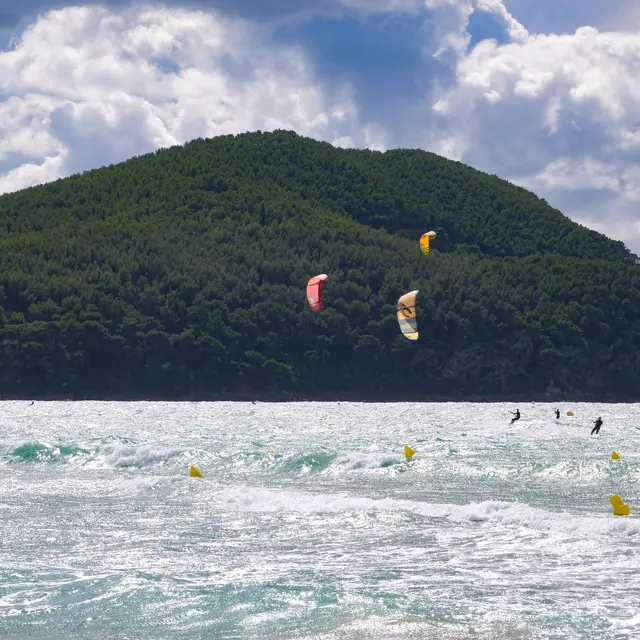 Spot de kitesurf des Lecques