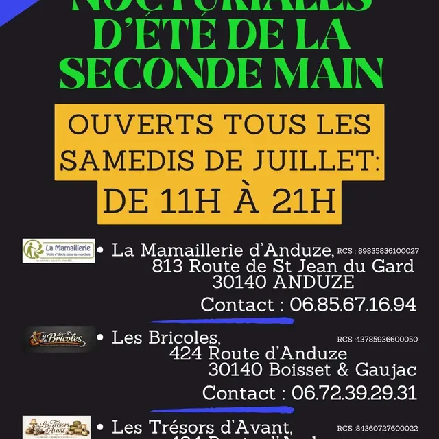 Les nocturnes d'été de la seconde main_Anduze