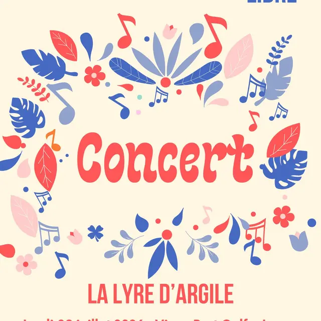 Concert de La Lyre d'Argile_Vallauris Golfe - Juan