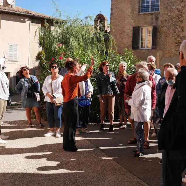 Visite guidée du village de Tourtour