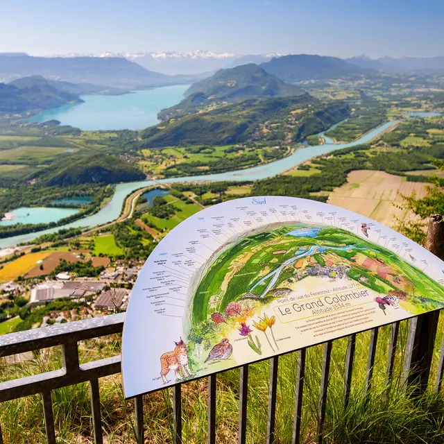 Randonnée pédestre : Le Grand Colombier depuis Culoz_Culoz-Béon