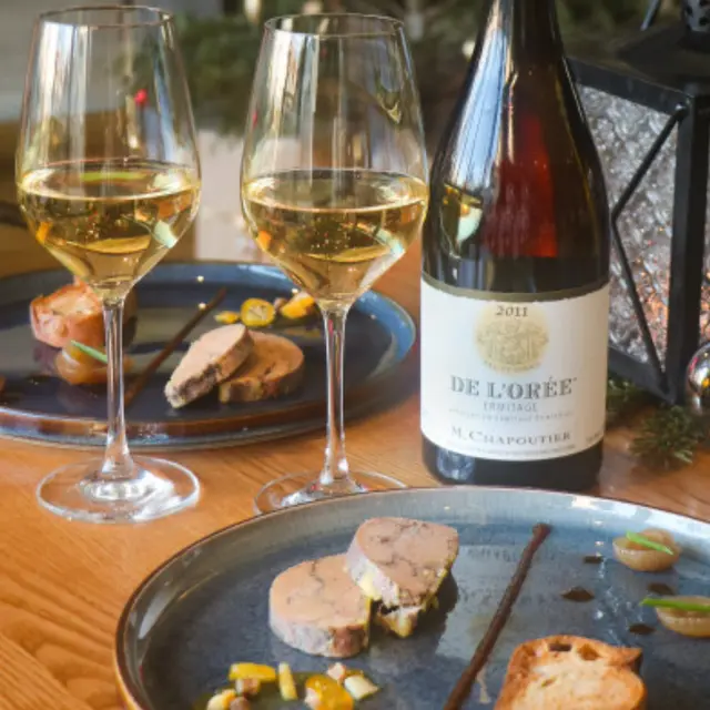 Atelier du mois : Vin & Foie Gras - M CHAPOUTIER_Tain-l'Hermitage