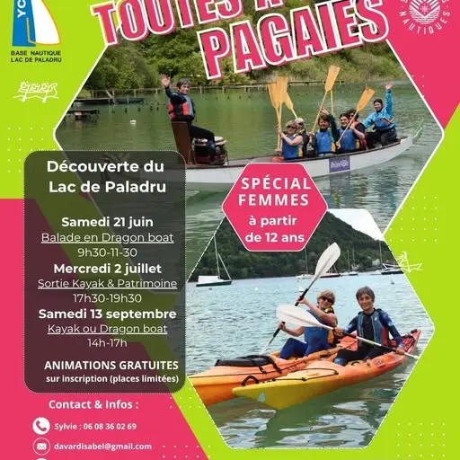 Toutes à vos pagaies