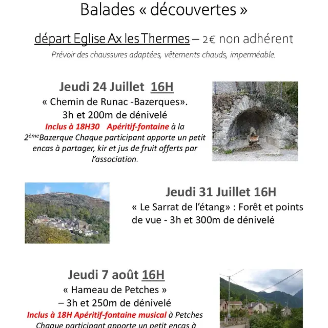 Balade découverte Le hameau de Petches_Ax-les-Thermes
