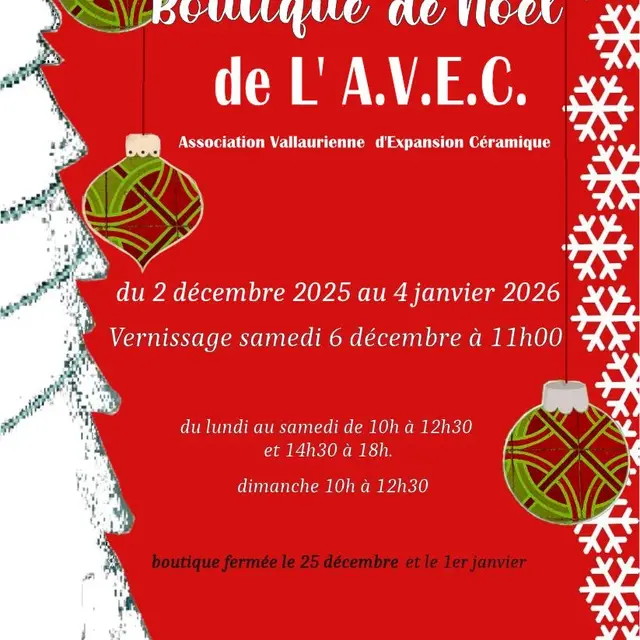 Boutique de Noël_Vallauris Golfe - Juan