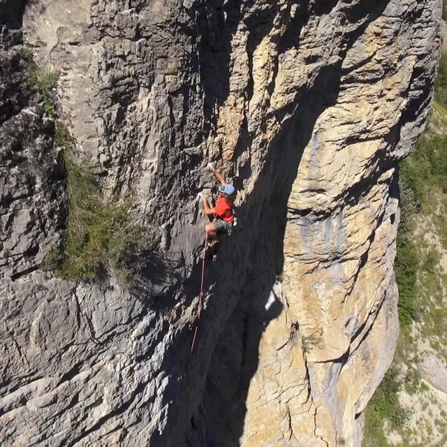 Escalade à Pont du Fossé, vallée du Champsaur