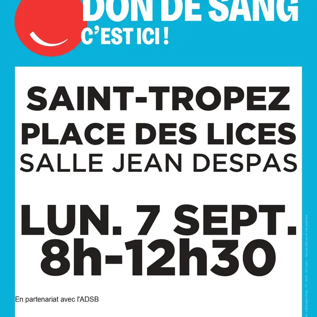 Don du sang_Saint-Tropez